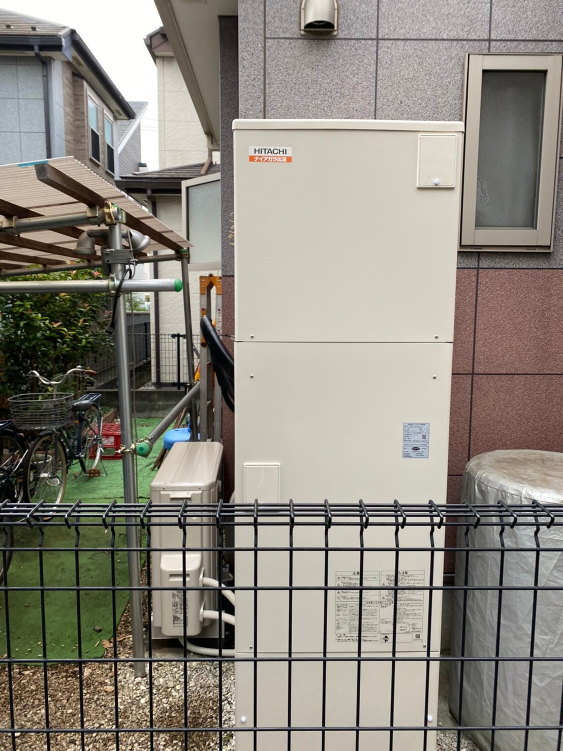 東京都武蔵村山市三ツ藤エコキュート交換工事N様